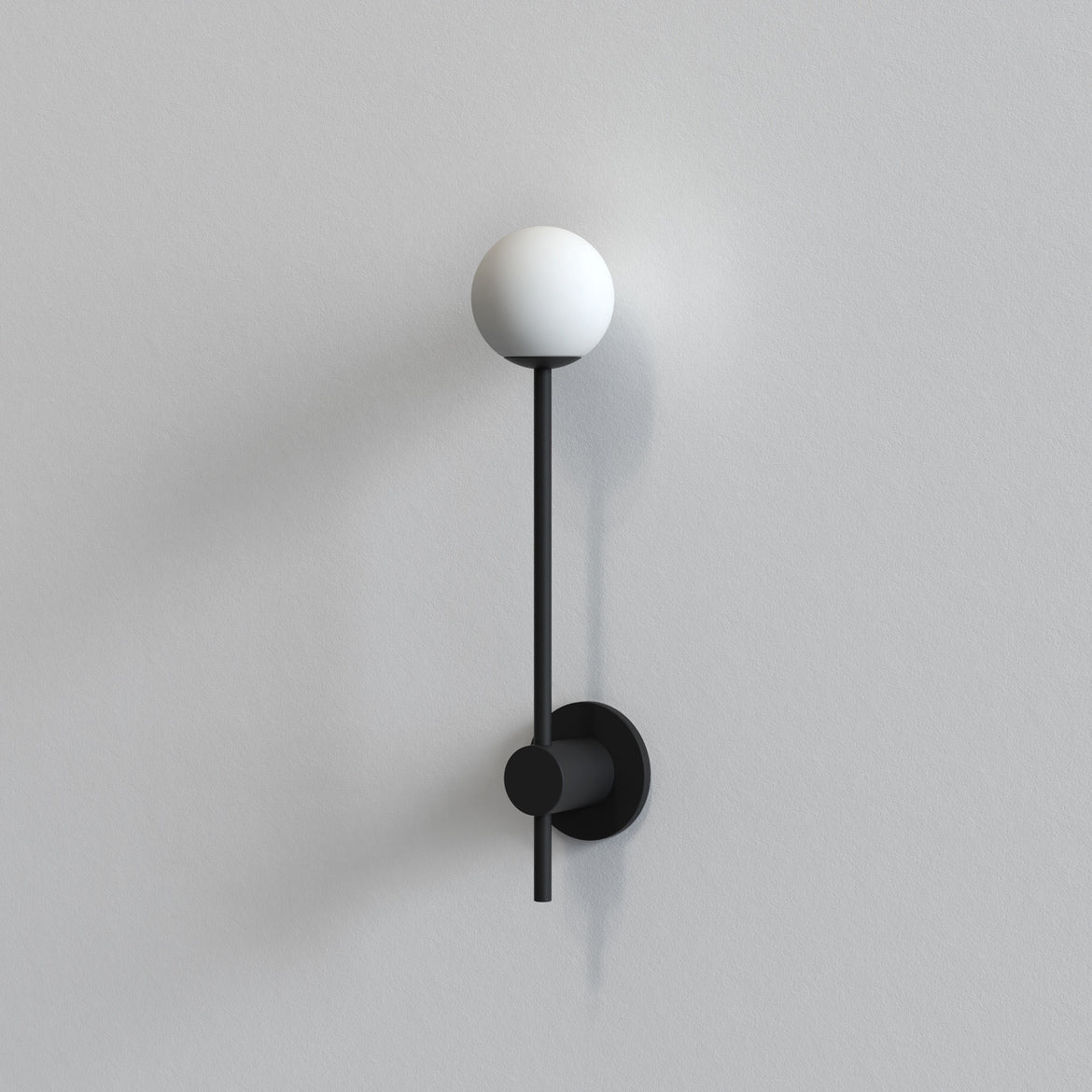 Orb Wall Light, Black, G9, IP44