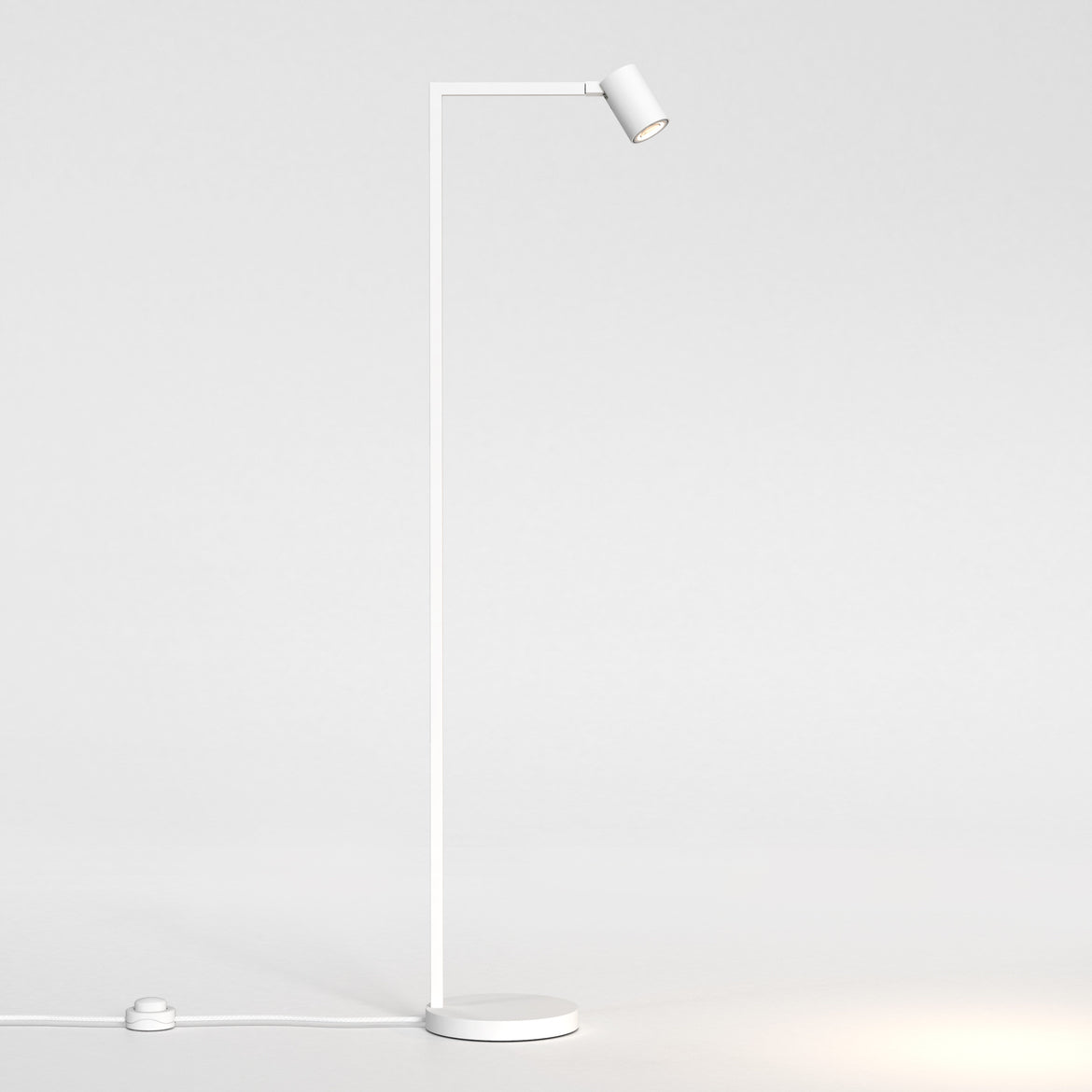 Ascoli Reading Floor Lamp, Adjustable, GU10, IP20