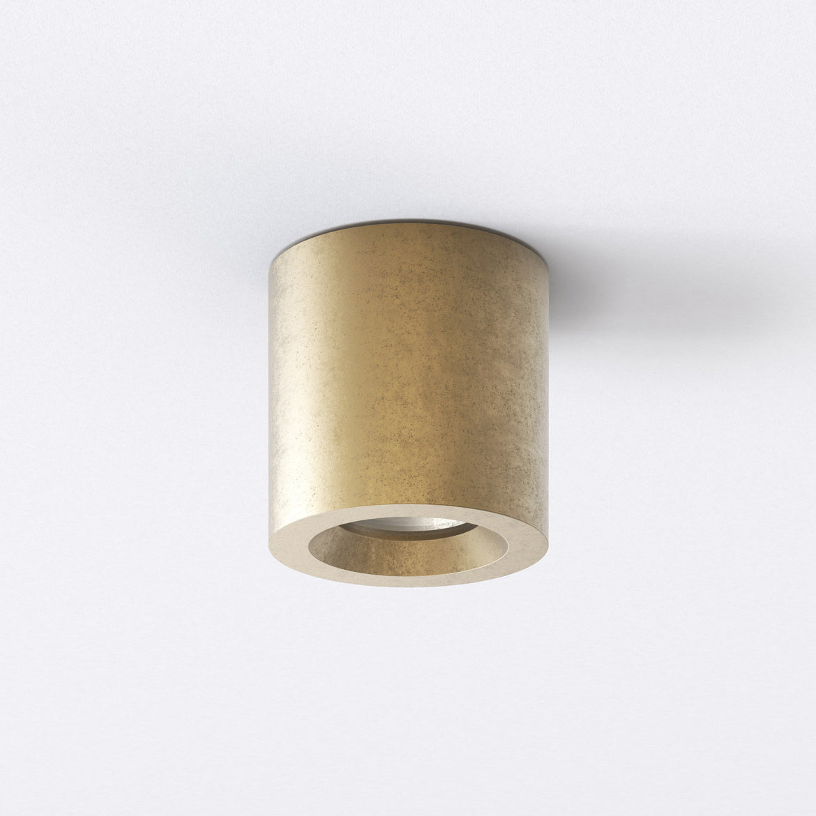 Kos Ceiling, Round, Brass, GU10, IP65