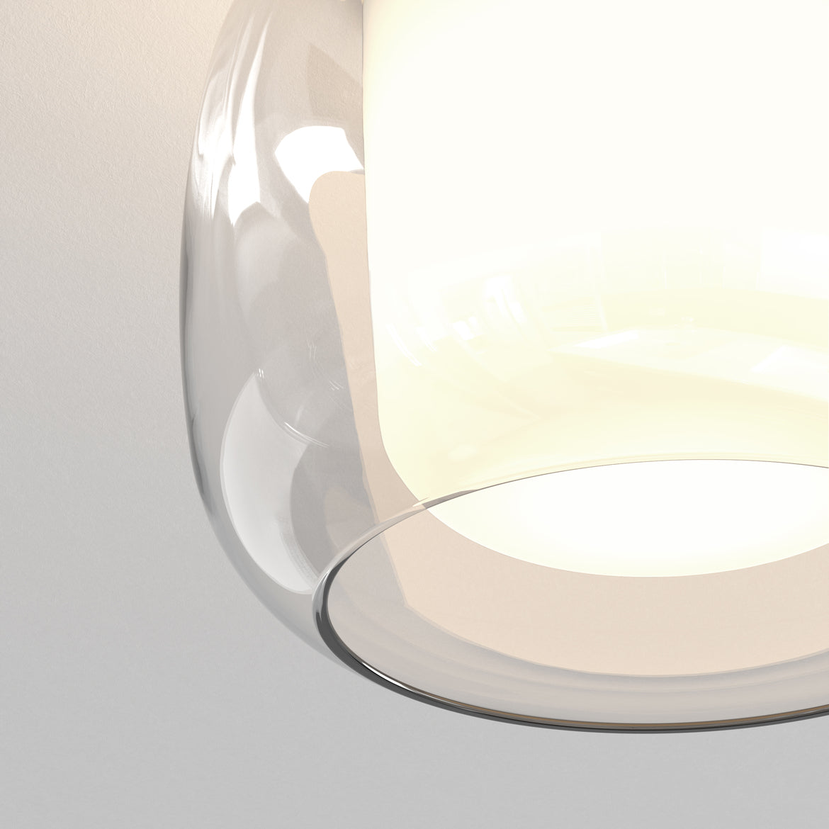 Aquina 240 Small Ceiling, Black, E27, IP44