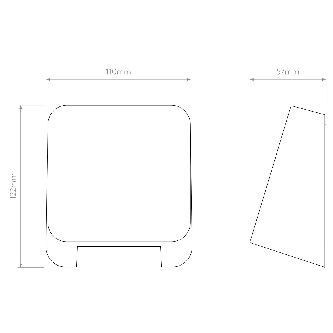 Incline Step Light, Solid Brass, LED, IP65