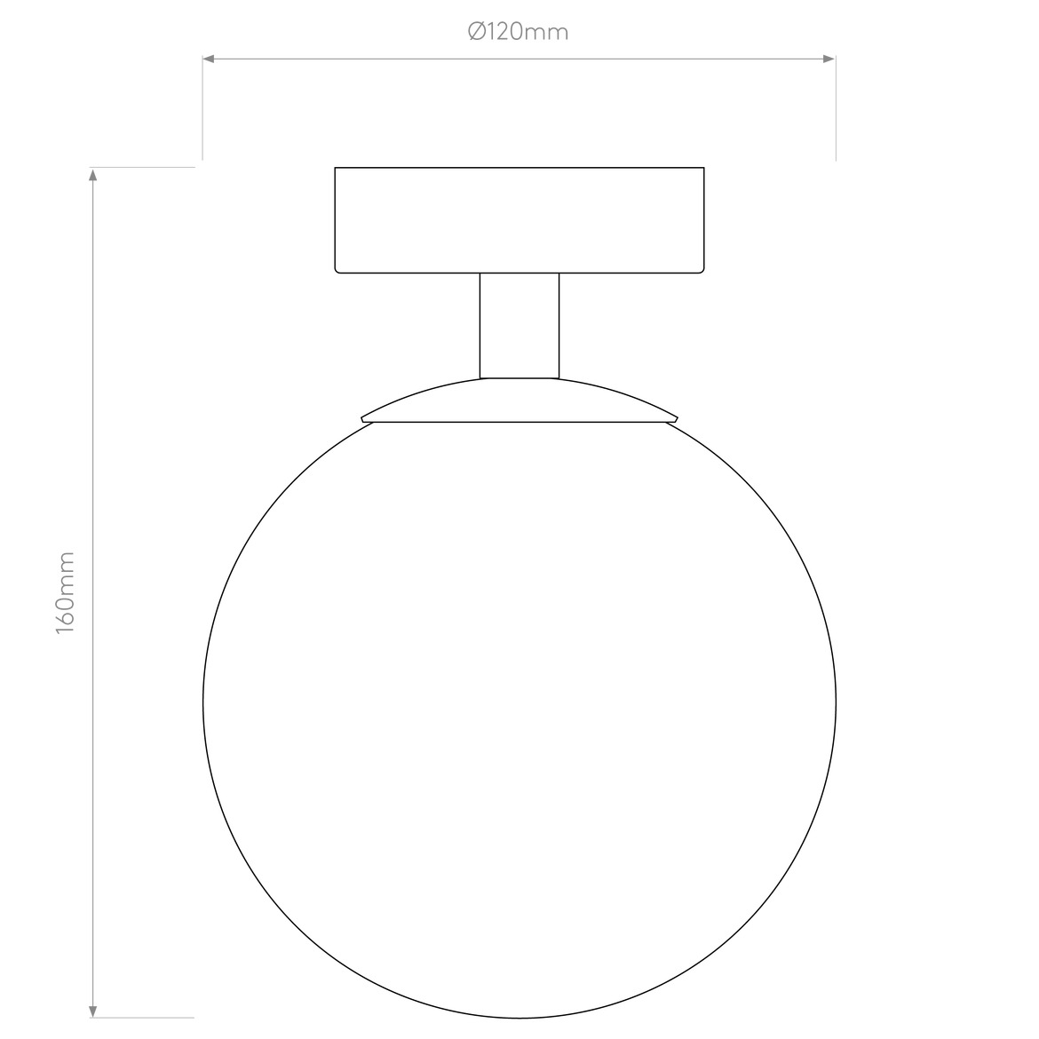 Denver Ceiling, Chrome, G9, IP44