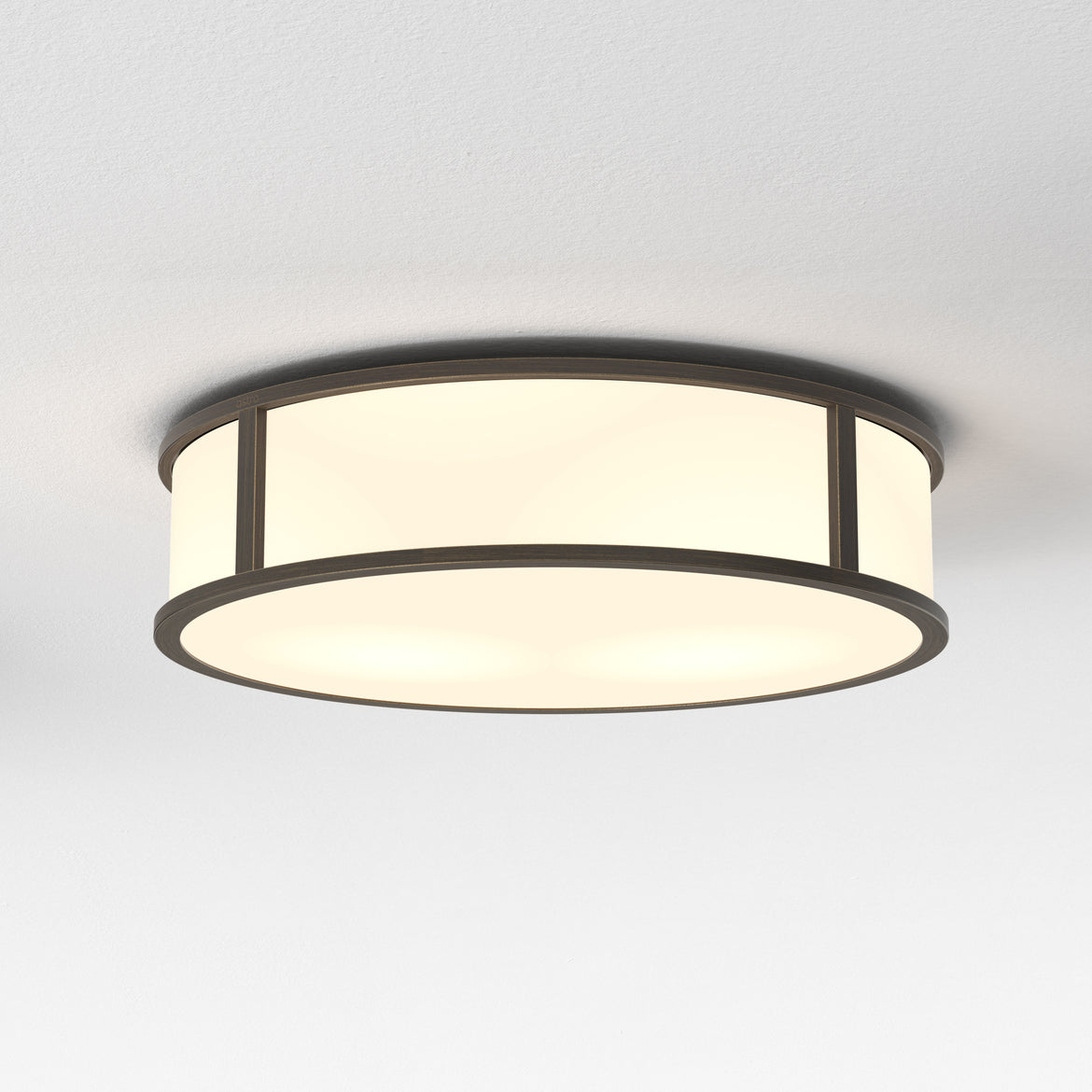 Mashiko Round Ceiling, Bronze, E27, IP44