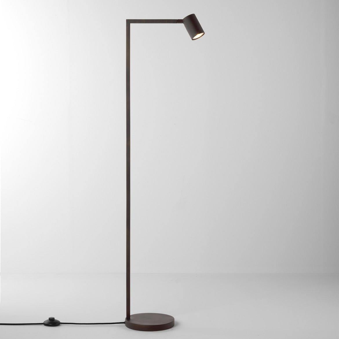 Ascoli Reading Floor Lamp, Adjustable, GU10, IP20