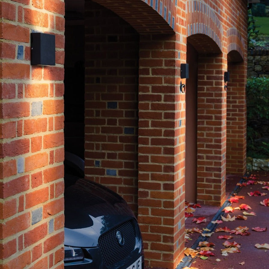 Elis Wall Light, Solid Brass, LED, On/Off, IP54