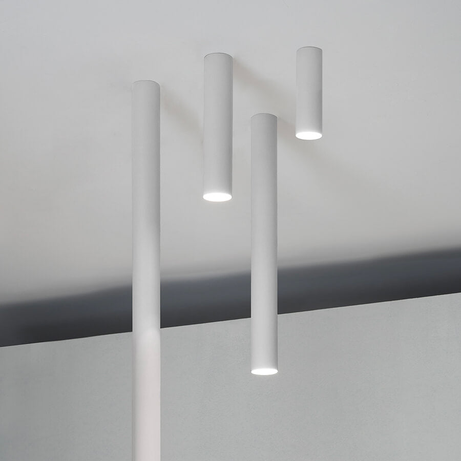 A-Tube Ceiling Spot, 14 cm L, Bronze, GU10, IP20