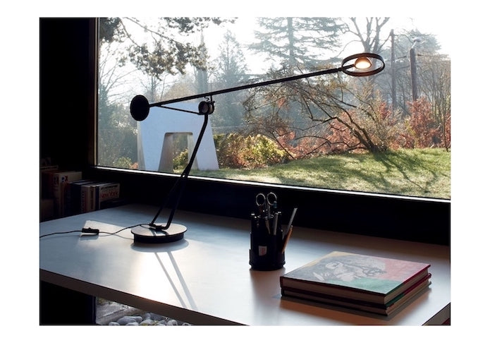 Aaro Adjustable Reading Table Lamp, Black, LED, On/Off, IP20