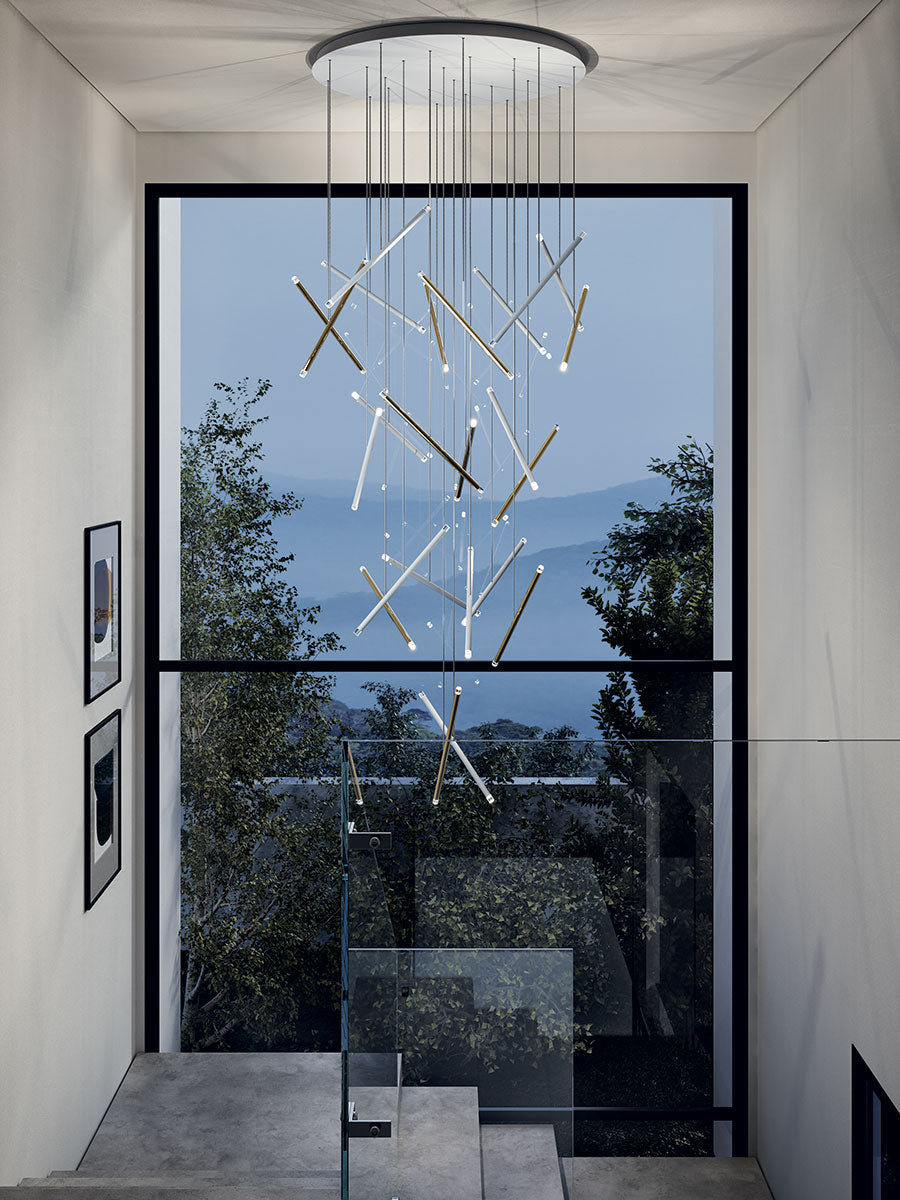 A-Tube Nano Duo Pendant, LED, Triac Dim, IP20