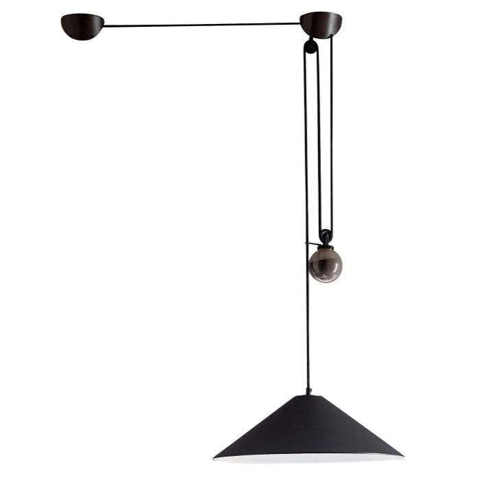 Aggregato Pendant, Cone, Anthracite, Slide and Decentralised, E27, IP20