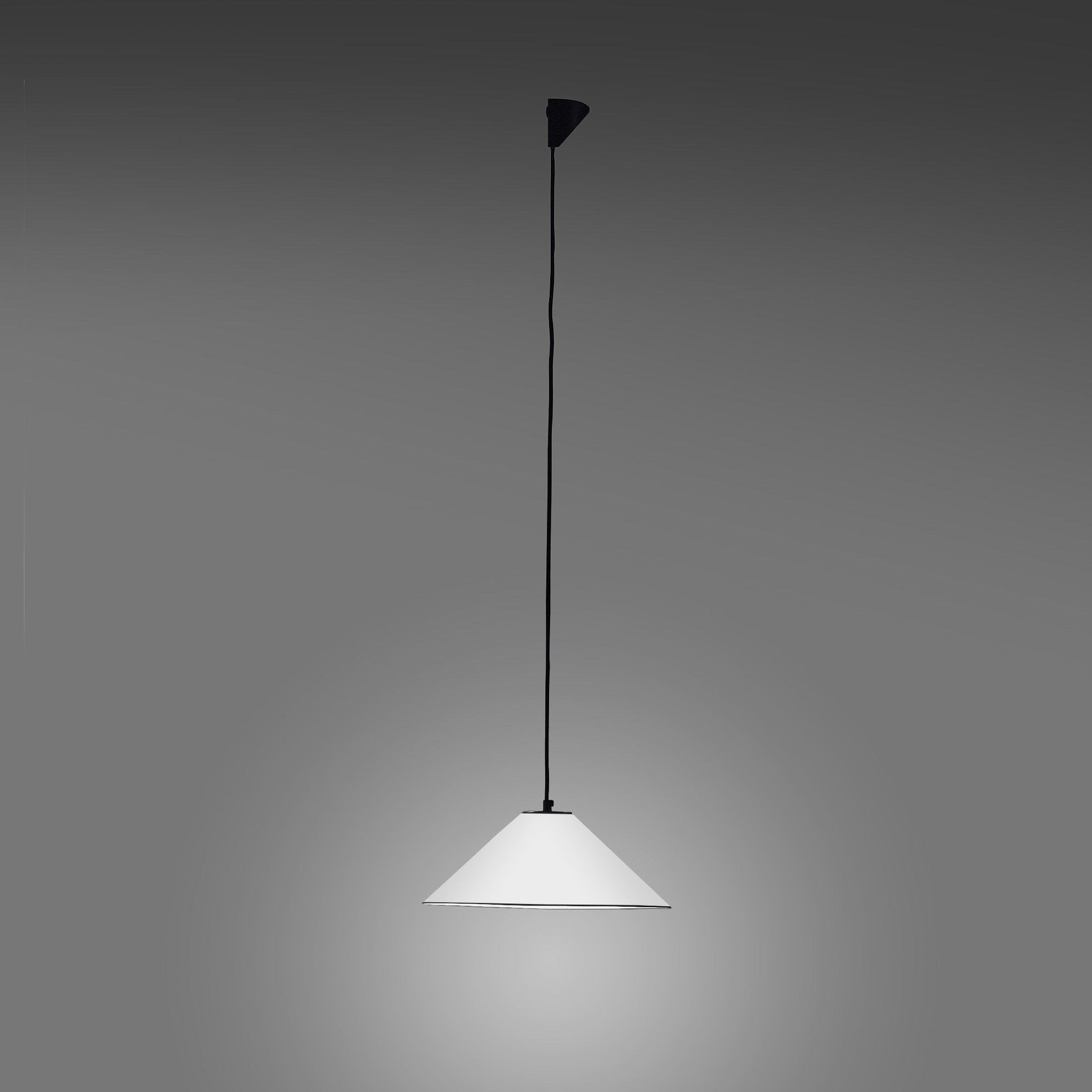 Aggregato Pendant, Cone, White, E27, IP20
