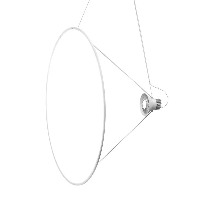 Amisol Pendant, White Stretch Reflector, 108 cm, LED, Push/DALI Dim, IP20