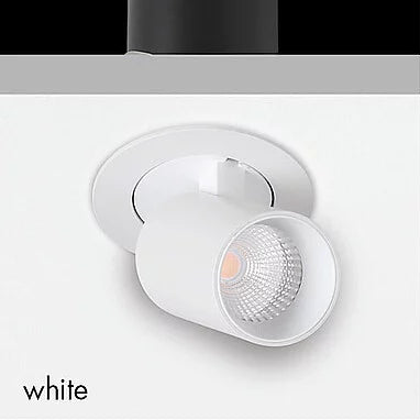 Ascot Extendable Spot Light, Adjustable 40, White, 8W, LED, Dim, IP20