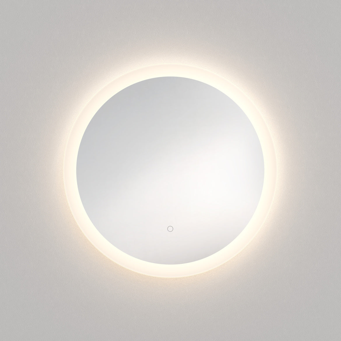 Ascot Illuminated Mirror, Round, LED, Variable Kelvins, NO DIM, IP44