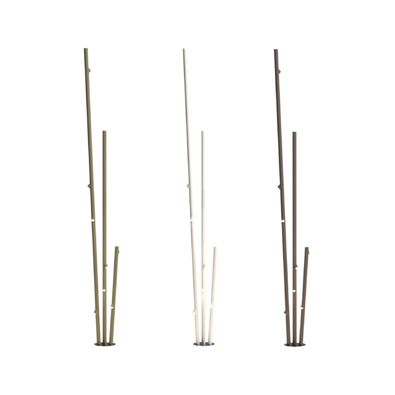 Bamboo Floor, 5 Beam, Green, LED, 10.5W, On/Off, IP66