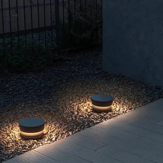Dots Bollard, Small, Halo, Green, LED, IP65