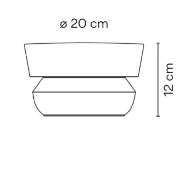 Dots Bollard, Large, Halo, Graphite Black, LED, IP65