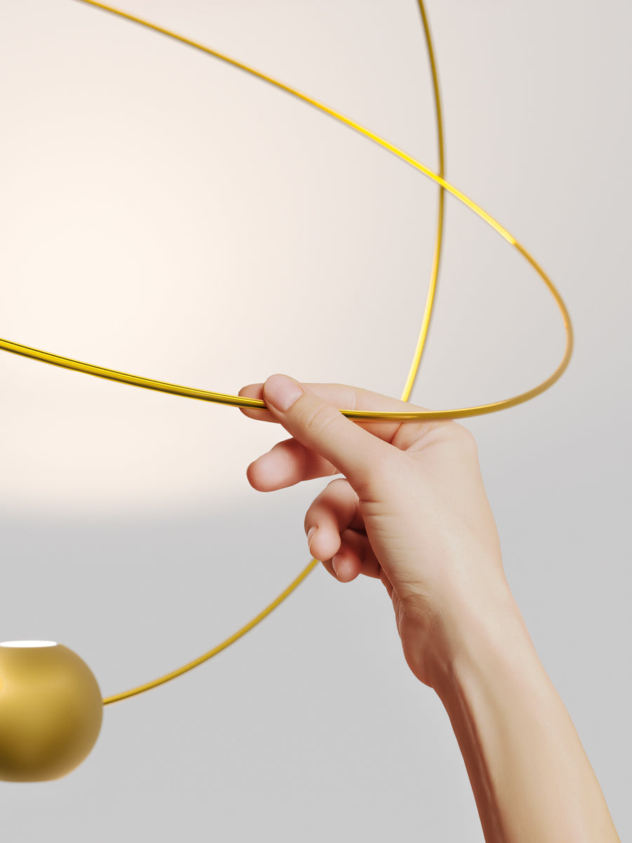 Elara Pendant, Gold, LED, Triac Dim, IP20