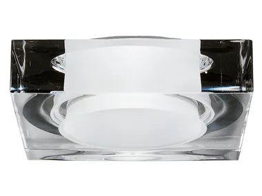 Faretti Lui Semi-Flush Downlight, Clear Glass, GU10, IP20