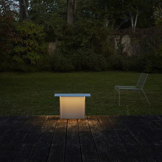 Fienile Bollard, Tall, Light Grey, LED, 19W, DALI Dim or On/Off, IP65