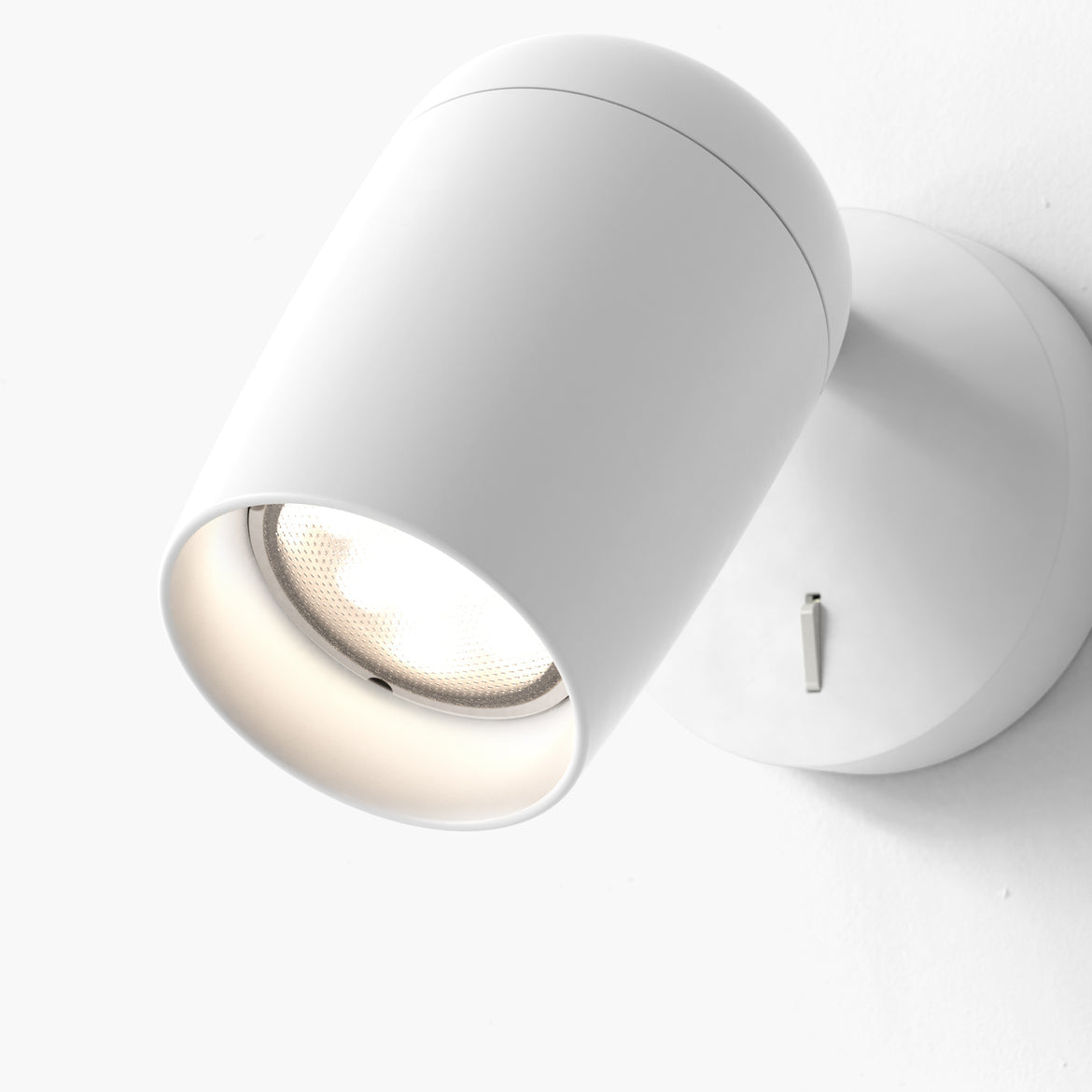 Koto Reading Wall Light, White, Adjustable, GU10, IP20