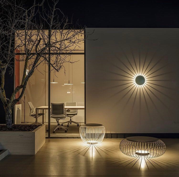 Meridiano Wall, Off-White, LED, 9W, On/Off, IP65