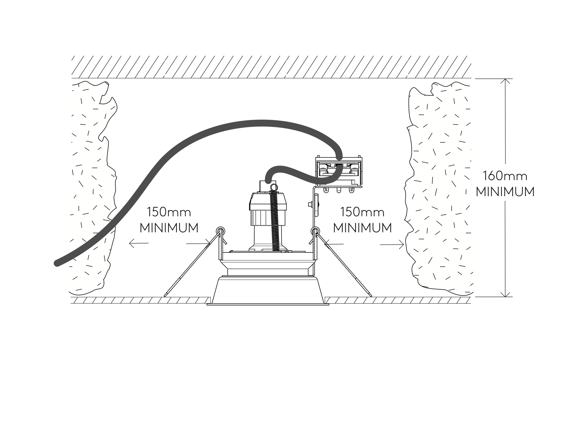 Minima Twin Downlight, White, GU10, IP20