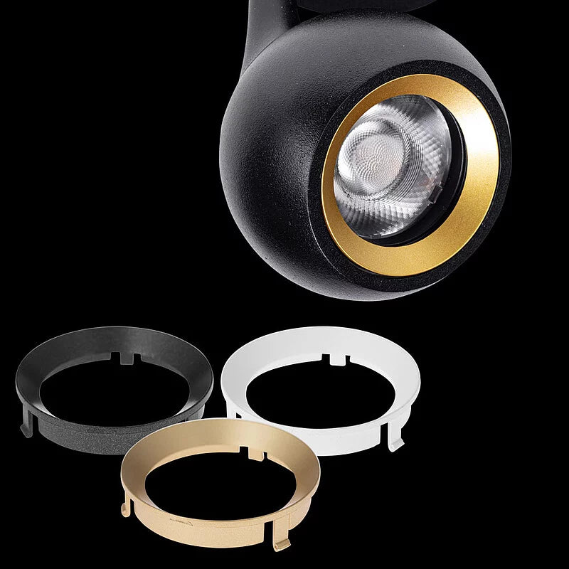 Move Spot Light, Short, Adjustable, Black, 11W, LED, Dim, IP20