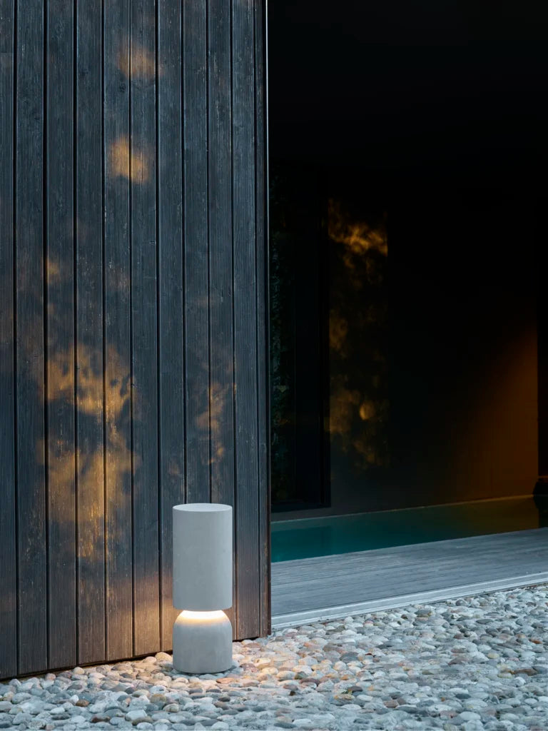 Nui Bollard, C, Concrete, LED, 14W, DALI Dim or On/Off, IP65