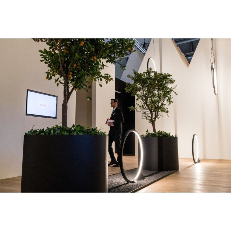 OLight Floor Lamp Hardwired, 90 cm, Black, LED, On/Off, IP67