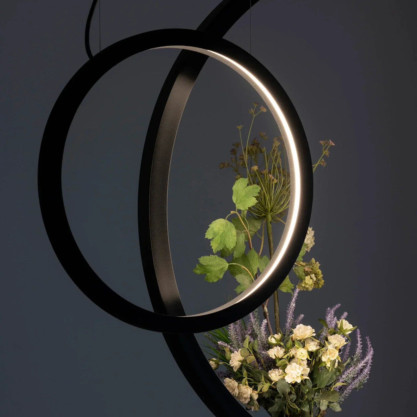 OLight Pendant, 90 cm, Black, LED, On/Off, IP67