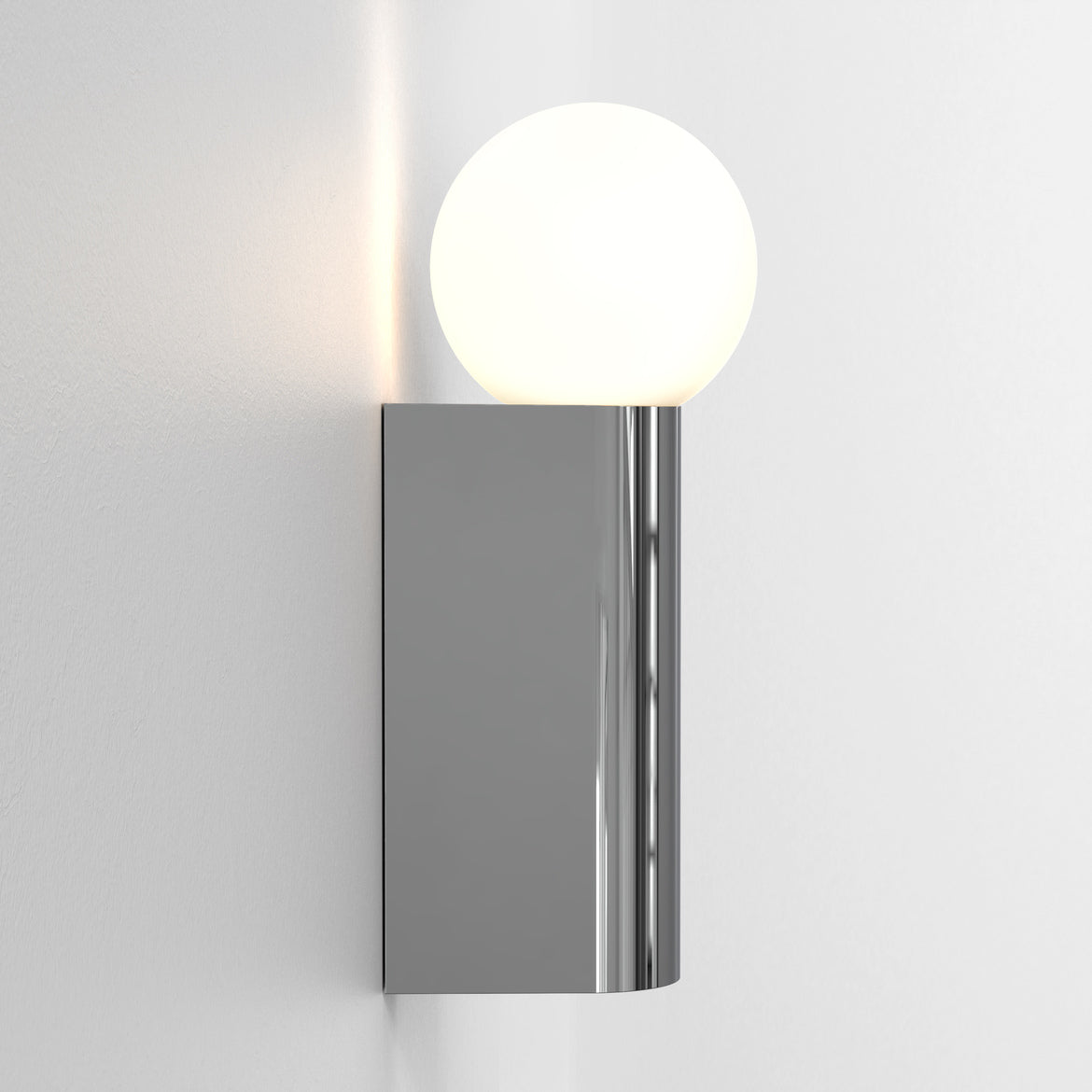 Ortona Wall Light, Single, Chrome, G9, IP44