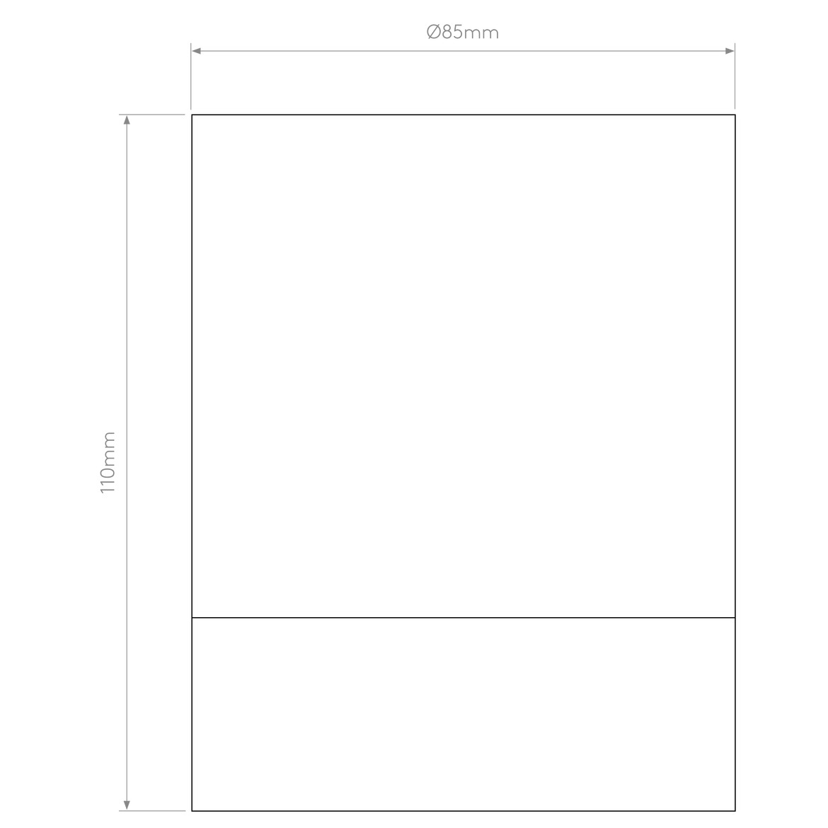 Ottawa Ceiling, White, GU10, IP65