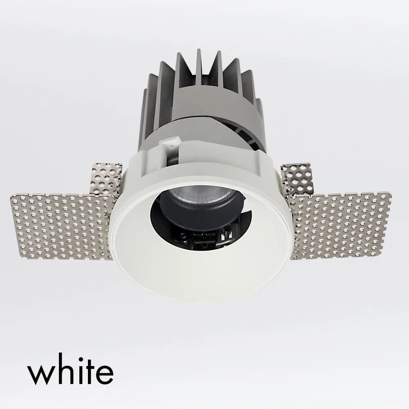 Performance Downlight, Small, 2G, Trimless, Round, Adjustable, White, LED, Dim, IP40