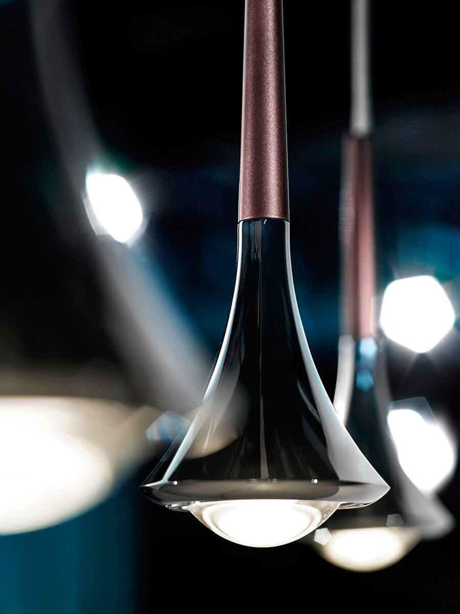 Rain Pendant, Chrome, LED, Triac Dim, IP20