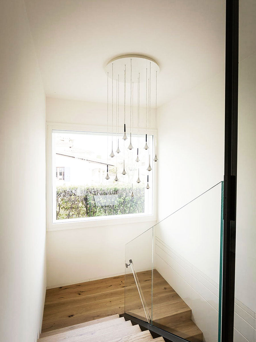 Rain Pendant, Chrome, LED, Triac Dim, IP20