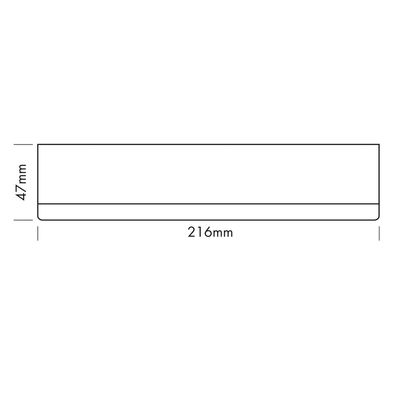 Sol Ceiling Light, XL, Square, White, 25W, LED, Dim, IP54