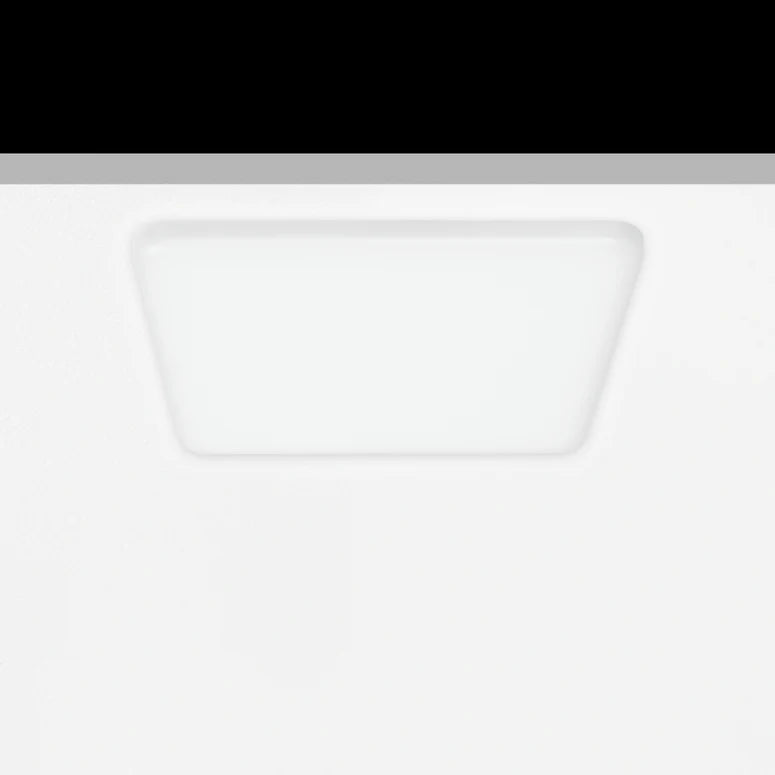 Sol Ceiling Light, Medium, Square, White, 11.5W, LED, Dim, IP54