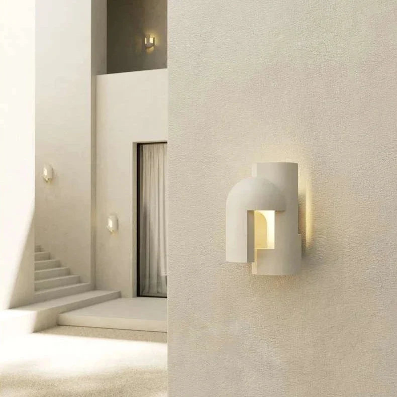 Soul 3 Wall, White Concrete, LED, Triac Dim, IP64