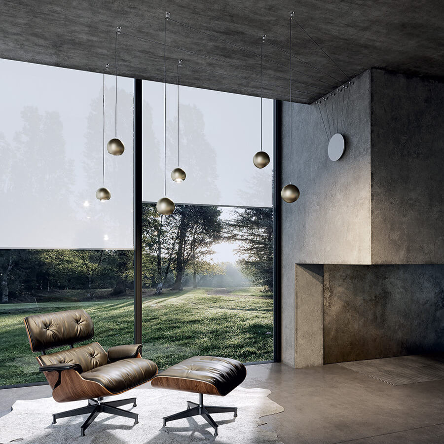 Spider Pendant, Adjustable, LED, Triac Dim, IP20