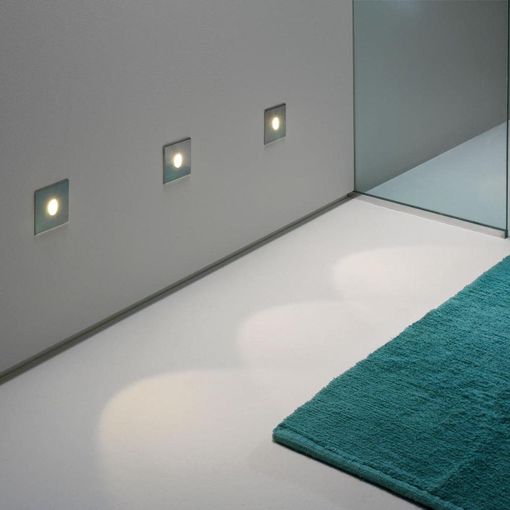 Tango Step Light, Brushed Steel, LED, IP65
