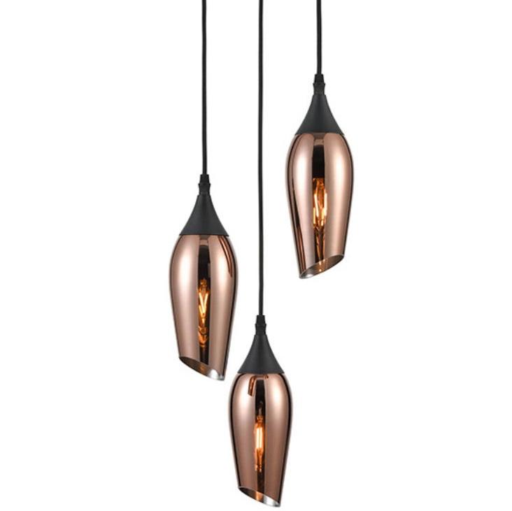 Taper Cluster Pendant, E14, IP20