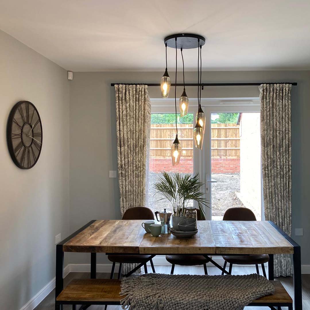 Taper Cluster Pendant, E14, IP20