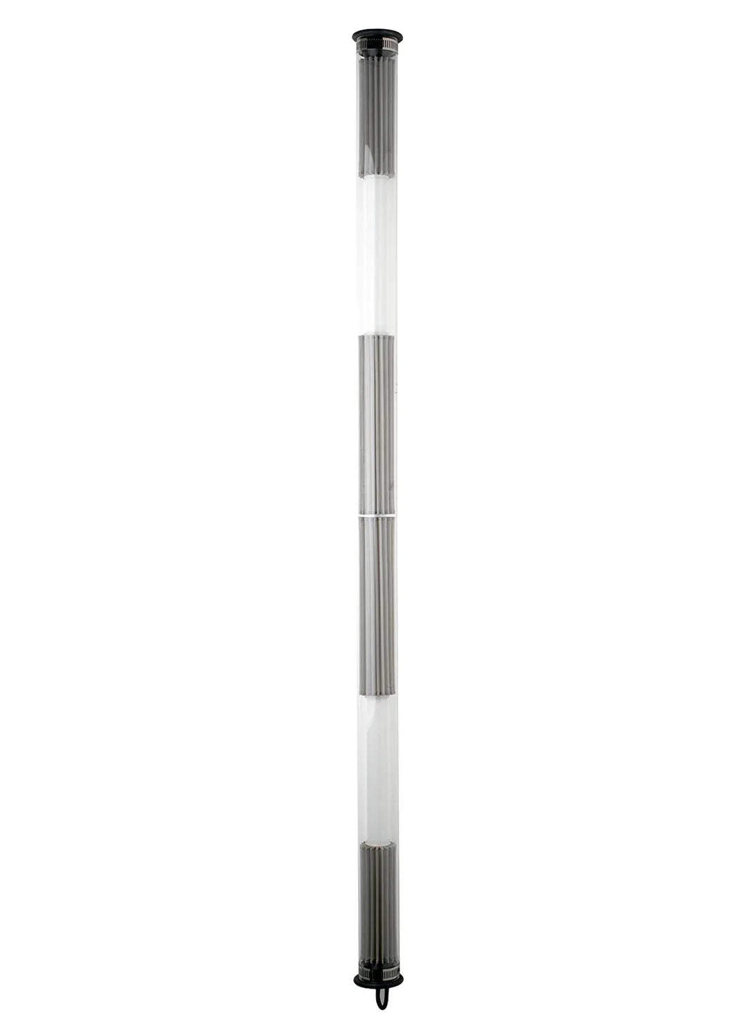 Tube 360 Wall, 162 cm, White with Silver, LED, Triac Dim, IP65