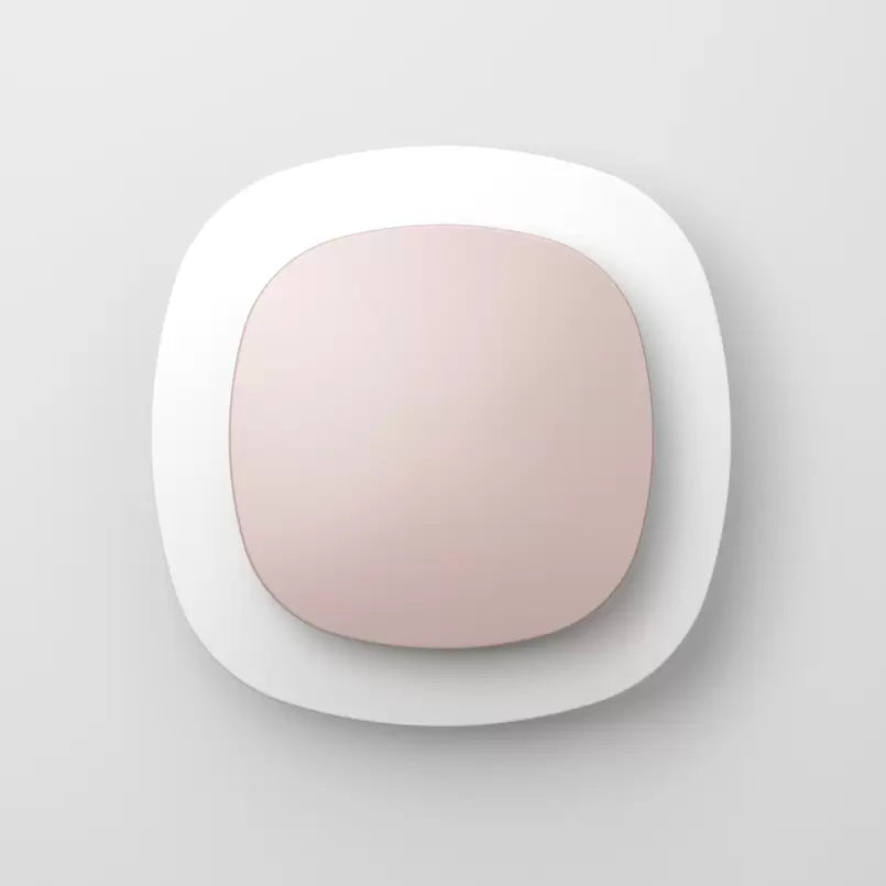 Luthien Wall, Pink Technopolymer Front with White Base, LED, Phase Dim, IP20