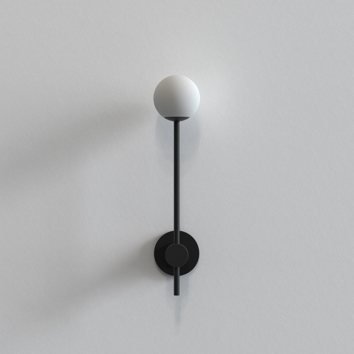 Orb Wall Light, Black, G9, IP44