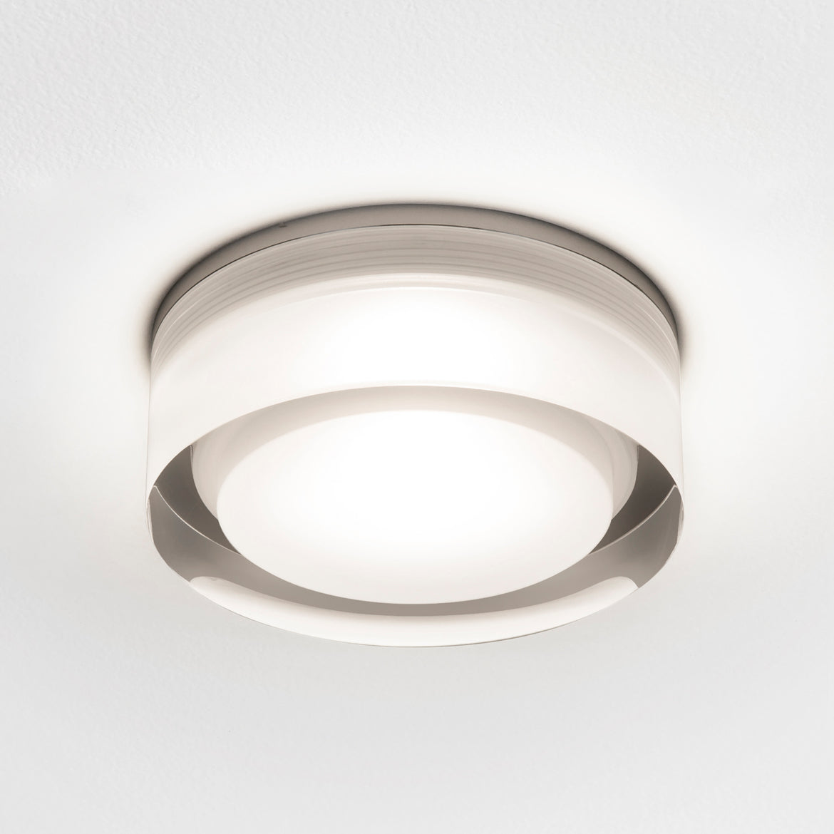 Vancouver Semi-Flush Downlight, Acrylic, LED, IP44