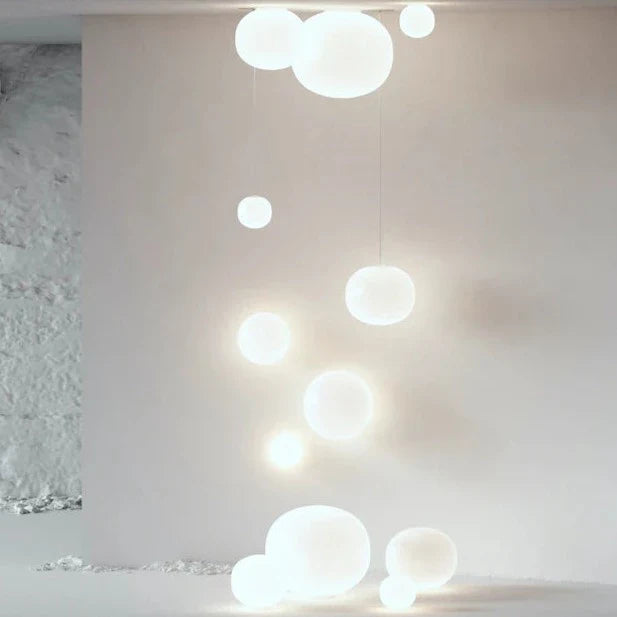 Volum Wall, 22 cm, White Glass, E27, IP54