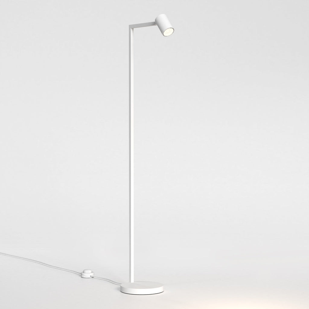 Ascoli Reading Floor Lamp, Adjustable, GU10, IP20