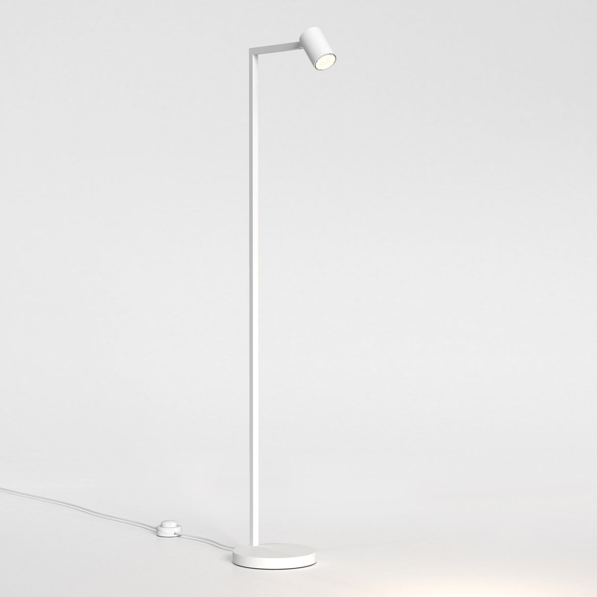 Ascoli Reading Floor Lamp, Adjustable, GU10, IP20