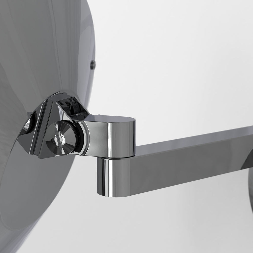 Nagoya Wall Light with Mirror, Chrome, LED, Motion Sensor, IP44